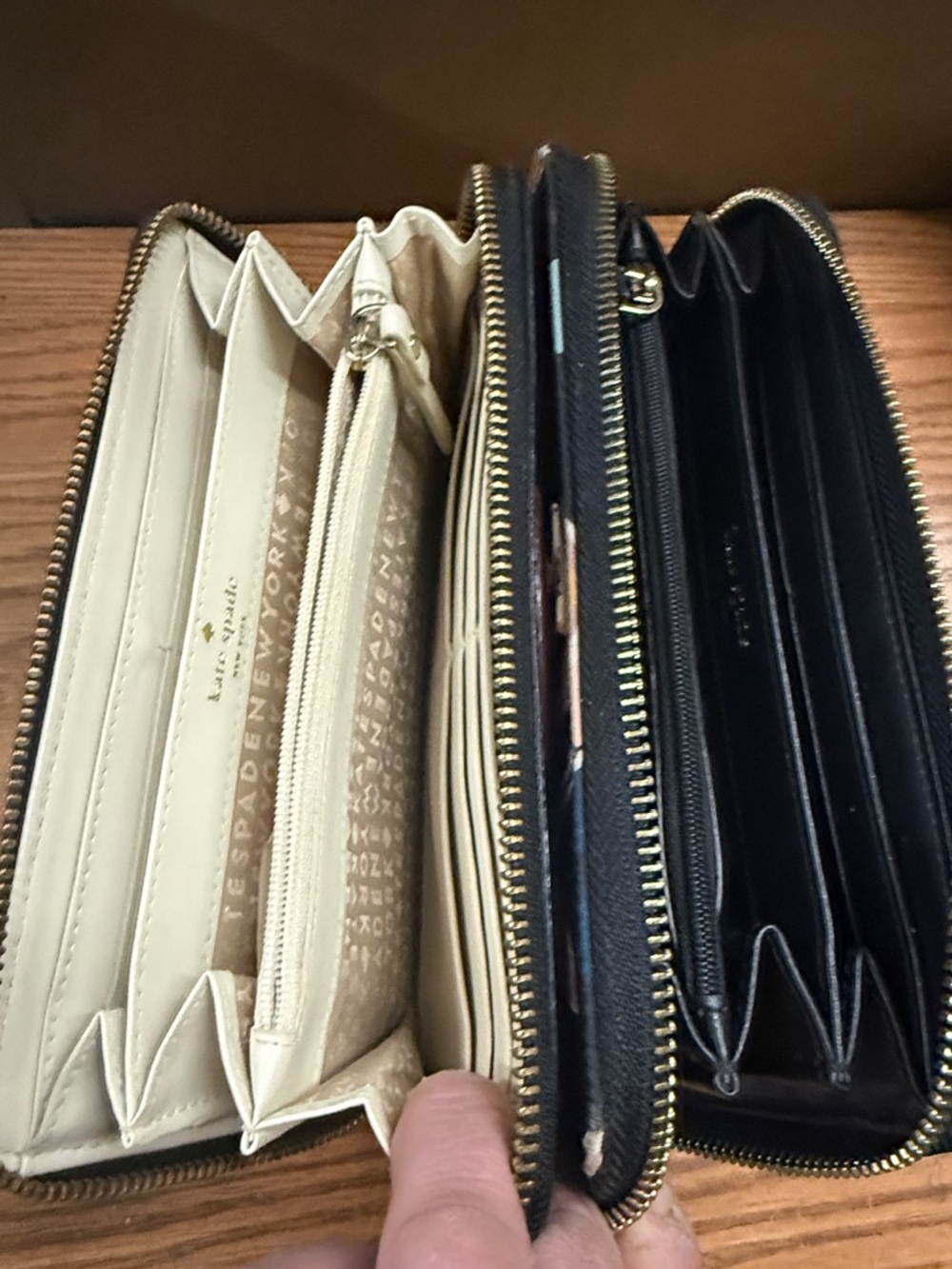Kate Spade Zip-Around Wallets Never Used Set of 2 - Picture 2 of 13